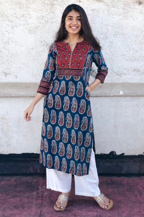 Printed Casual Sambalpuri Kurti