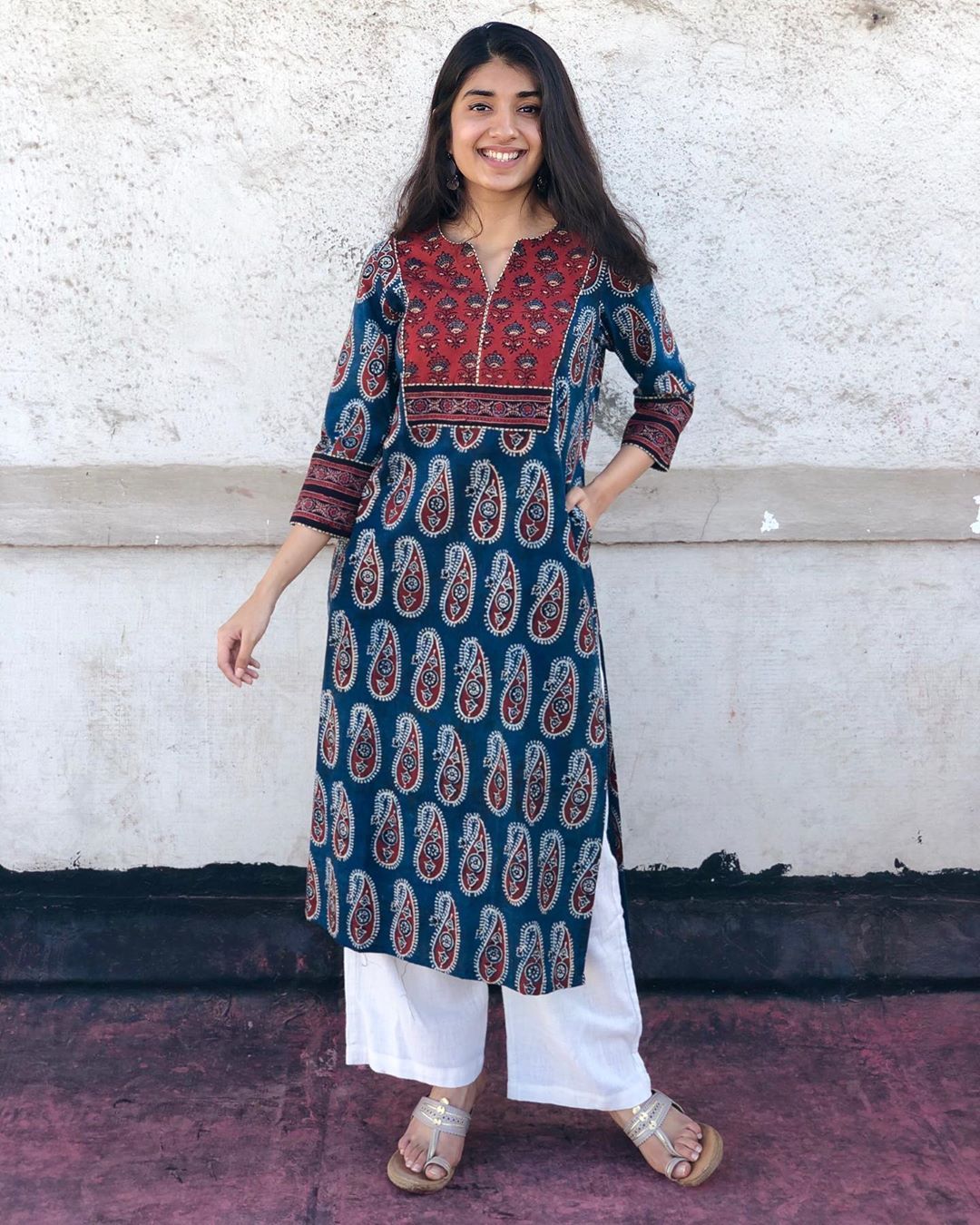 Printed Casual Sambalpuri Kurti